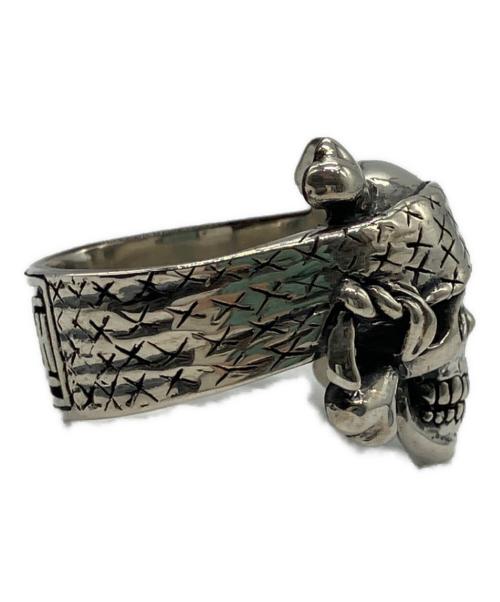 BOUNTY HUNTER（バウンティハンター）BOUNTY HUNTER (バウンティハンター) SAINT MICHAEL (セントマイケル) BH Ring Skull シルバー サイズ:記載なしの古着・服飾アイテム