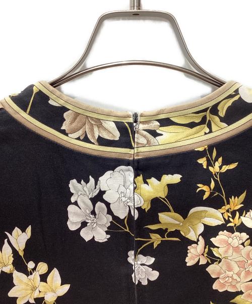 LEONARD FASHION（レオナールファッション）LEONARD FASHION (レオナールファッション) 半袖カットソー ブラック サイズ:不明の古着・服飾アイテム