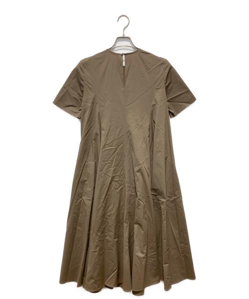 theory luxe（セオリーリュクス）theory luxe (セオリーリュクス) 半袖ワンピース ベージュ サイズ:38の古着・服飾アイテム