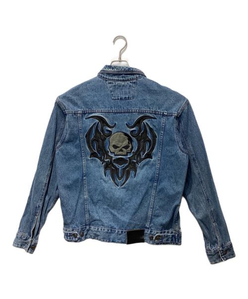 HARLEY-DAVIDSON（ハーレーダビッドソン）HARLEY-DAVIDSON (ハーレーダビッドソン) デニムジャケット ネイビー サイズ:Mの古着・服飾アイテム