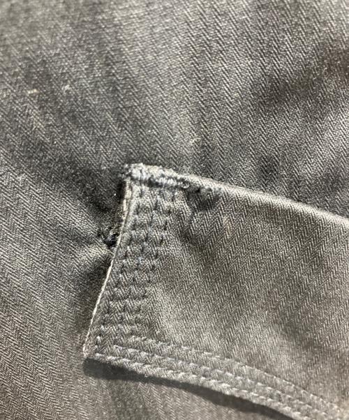 BURBERRY BLUE LABEL（バーバリー ブルー レーベル）BURBERRY BLUE LABEL (バーバリー ブルー レーベル) レイヤードPコート ブラック サイズ:Lの古着・服飾アイテム