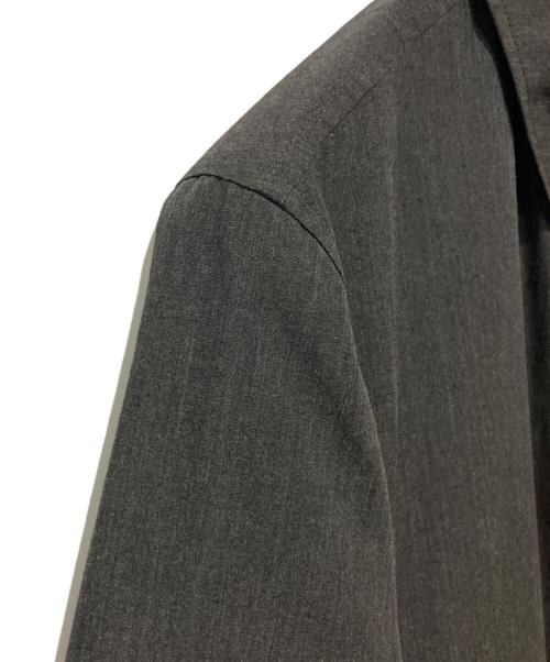 BURBERRY BLACK LABEL（バーバリーブラックレーベル）BURBERRY BLACK LABEL (バーバリーブラックレーベル) 比翼 ステンカラーコート グレー サイズ:Lの古着・服飾アイテム