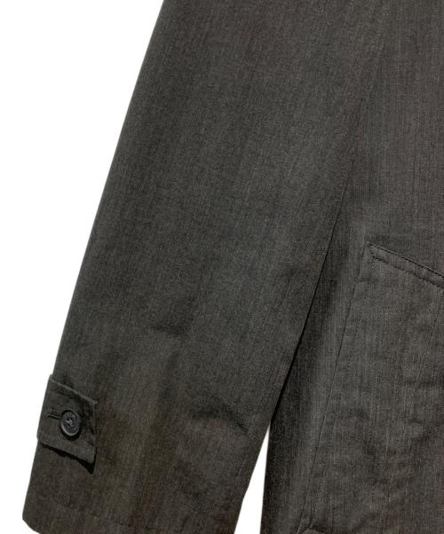 BURBERRY BLACK LABEL（バーバリーブラックレーベル）BURBERRY BLACK LABEL (バーバリーブラックレーベル) 比翼 ステンカラーコート グレー サイズ:Lの古着・服飾アイテム