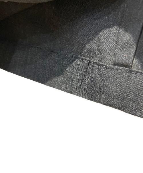 BURBERRY BLACK LABEL（バーバリーブラックレーベル）BURBERRY BLACK LABEL (バーバリーブラックレーベル) 比翼 ステンカラーコート グレー サイズ:Lの古着・服飾アイテム