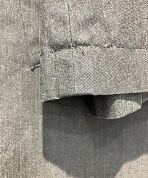 BURBERRY BLACK LABEL（バーバリーブラックレーベル）BURBERRY BLACK LABEL (バーバリーブラックレーベル) 比翼 ステンカラーコート グレー サイズ:Lの古着・服飾アイテム