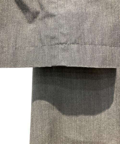 BURBERRY BLACK LABEL（バーバリーブラックレーベル）BURBERRY BLACK LABEL (バーバリーブラックレーベル) 比翼 ステンカラーコート グレー サイズ:Lの古着・服飾アイテム