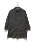 BURBERRY BLACK LABEL（バーバリーブラックレーベル）の古着「比翼 ステンカラーコート」｜グレー