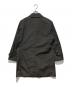 BURBERRY BLACK LABEL (バーバリーブラックレーベル) 比翼 ステンカラーコート グレー サイズ:L：14000円