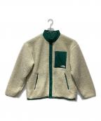 THE NORTH FACEザ ノース フェイス）の古着「リバーシブルエクストリームパイルジャケット」｜アイボリー