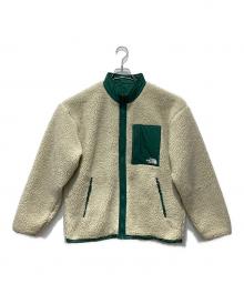 THE NORTH FACE（ザ ノース フェイス）の古着「リバーシブルエクストリームパイルジャケット」｜アイボリー