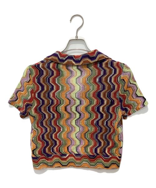 missoni（ミッソーニ）missoni (ミッソーニ) ポロシャツ マルチカラー サイズ:42の古着・服飾アイテム