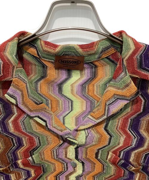 missoni（ミッソーニ）missoni (ミッソーニ) ポロシャツ マルチカラー サイズ:42の古着・服飾アイテム