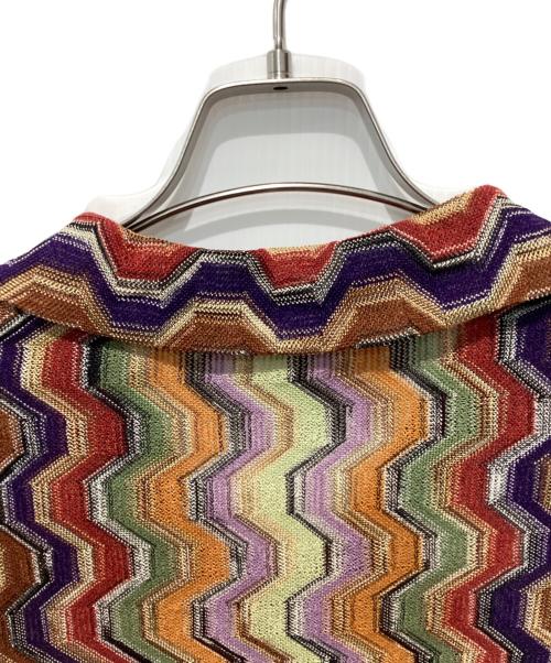 missoni（ミッソーニ）missoni (ミッソーニ) ポロシャツ マルチカラー サイズ:42の古着・服飾アイテム