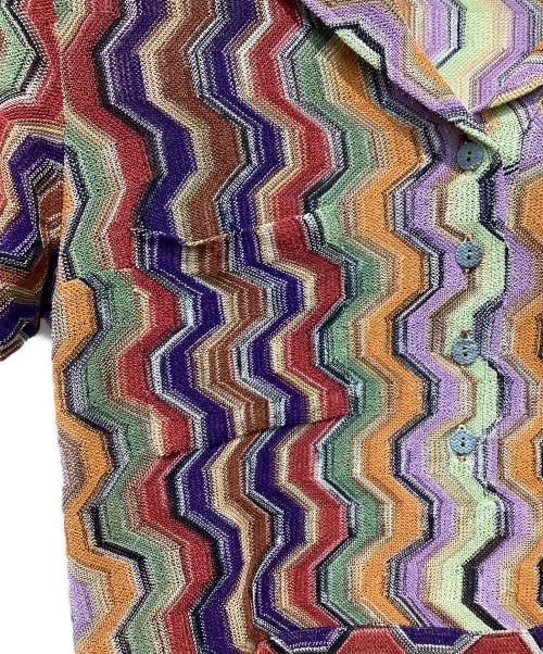 missoni（ミッソーニ）missoni (ミッソーニ) ポロシャツ マルチカラー サイズ:42の古着・服飾アイテム