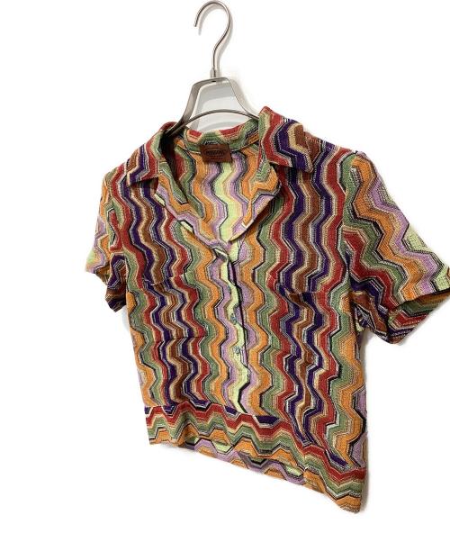 missoni（ミッソーニ）missoni (ミッソーニ) ポロシャツ マルチカラー サイズ:42の古着・服飾アイテム