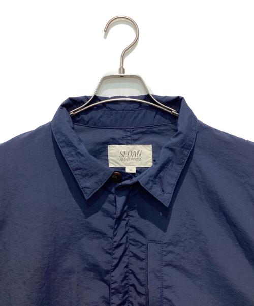 SEDAN ALL-PURPOSE（セダンオールパーパス）SEDAN ALL-PURPOSE (セダンオールパーパス) Big Light Jacket ネイビー サイズ:XLの古着・服飾アイテム