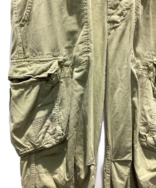 Abercrombie & Fitch（アバクロンビー アンド フィッチ）Abercrombie & Fitch (アバクロンビー アンド フィッチ) カーゴパンツ オリーブ サイズ:Mの古着・服飾アイテム
