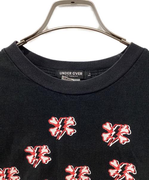 UNDERCOVER（アンダーカバー）UNDERCOVER (アンダーカバー) プリントTシャツ ブラック サイズ:Lの古着・服飾アイテム