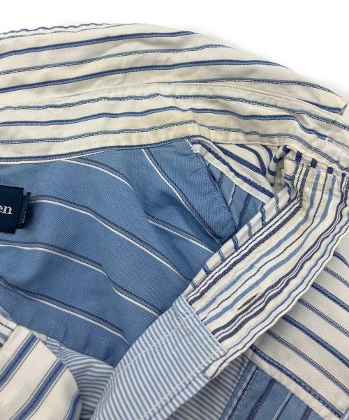 RALPH LAUREN（ラルフローレン）RALPH LAUREN (ラルフローレン) パッチワークシャツ ブルー サイズ:ｌの古着・服飾アイテム