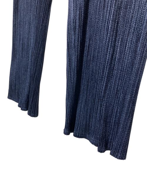 PLEATS PLEASE（プリーツプリーズ）PLEATS PLEASE (プリーツプリーズ) プリーツパンツ ネイビー サイズ:2の古着・服飾アイテム