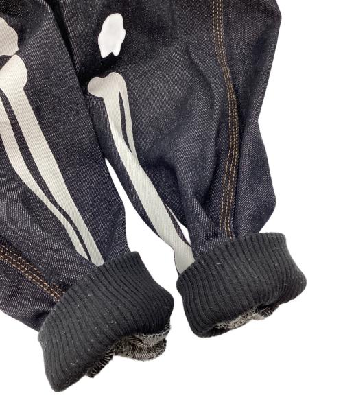 9090（9090）9090 (9090) Bone Rigid Denim Zip Hoodie インディゴ サイズ:XLの古着・服飾アイテム