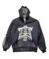 9090（9090）の古着「Bone Rigid Denim Zip Hoodie」｜インディゴ