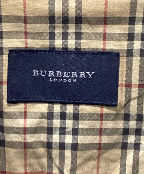 BURBERRY LONDON（バーバリーロンドン）BURBERRY LONDON (バーバリーロンドン) リネン混シャツジャケット グレー サイズ:Lの古着・服飾アイテム