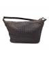 BOTTEGA VENETA (ボッテガベネタ) イントレチャートハンドバッグ ブラウン：80000円