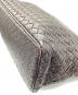 中古・古着 BOTTEGA VENETA (ボッテガベネタ) イントレチャートハンドバッグ ブラウン：80000円