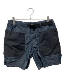 H.A.K.U MOUNTAIN SUPPLY（ハク マウンテン サプライ）の古着「HANDSFREE SHORTS」｜インディゴ