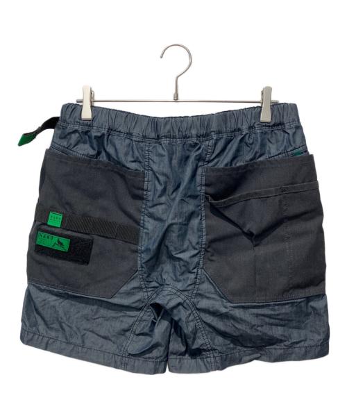H.A.K.U MOUNTAIN SUPPLY（ハク マウンテン サプライ）H.A.K.U MOUNTAIN SUPPLY (ハク マウンテン サプライ) HANDSFREE SHORTS インディゴ サイズ:W83の古着・服飾アイテム