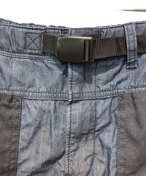 H.A.K.U MOUNTAIN SUPPLY（ハク マウンテン サプライ）H.A.K.U MOUNTAIN SUPPLY (ハク マウンテン サプライ) HANDSFREE SHORTS インディゴ サイズ:W83の古着・服飾アイテム