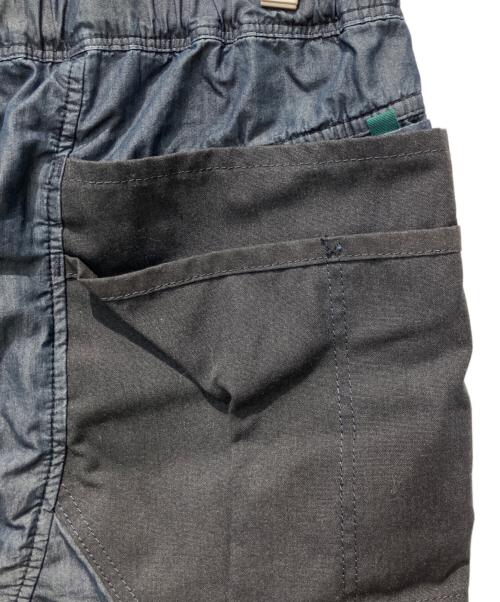 H.A.K.U MOUNTAIN SUPPLY（ハク マウンテン サプライ）H.A.K.U MOUNTAIN SUPPLY (ハク マウンテン サプライ) HANDSFREE SHORTS インディゴ サイズ:W83の古着・服飾アイテム
