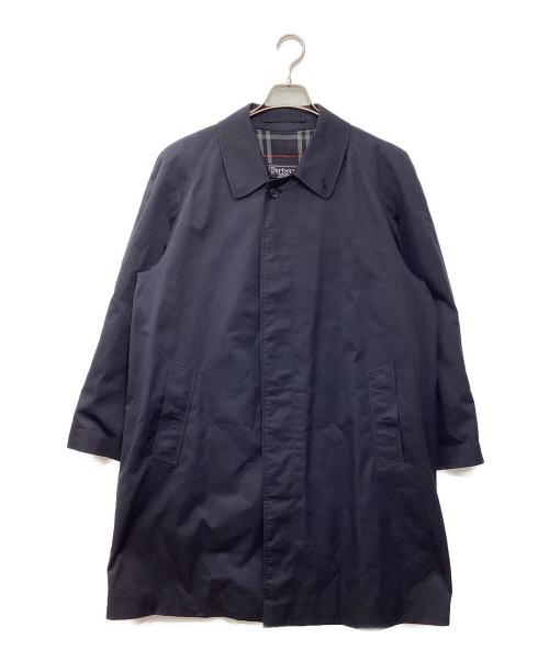 Burberry's（バーバリーズ）Burberry's (バーバリーズ) ステンカラーコート ネイビー サイズ:５０の古着・服飾アイテム