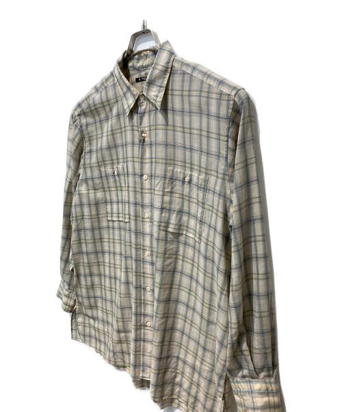 MAATEE&SONS（マーティーアンドサンズ）MAATEE&SONS (マーティーアンドサンズ) ワークシャツ ベージュ サイズ:２の古着・服飾アイテム