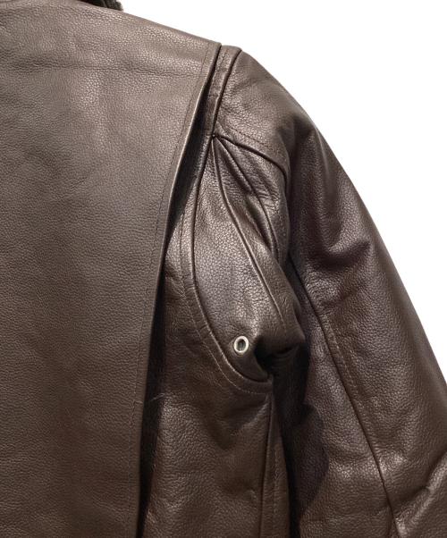 HORN WORKS（ホーンワークス）HORN WORKS (ホーンワークス) G-1 フライトジャケット ブラウン サイズ:LLの古着・服飾アイテム
