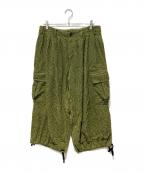 Lehレー）の古着「LACE BONDAGE CARGO PANTS」｜グリーン