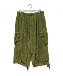 Leh（レー）の古着「LACE BONDAGE CARGO PANTS」｜グリーン