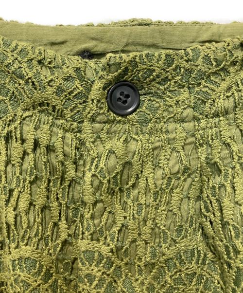 Leh（レー）Leh (レー) LACE BONDAGE CARGO PANTS グリーン サイズ:Sの古着・服飾アイテム