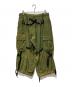 Leh (レー) LACE BONDAGE CARGO PANTS グリーン サイズ:S：12000円
