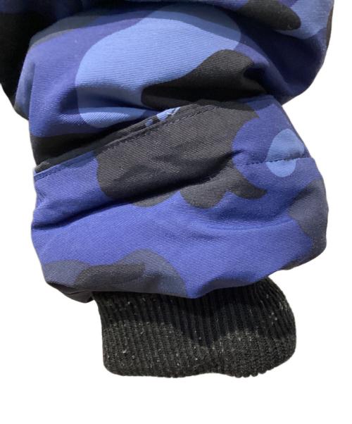 A BATHING APE（アベイシングエイプ）A BATHING APE (アベイシングエイプ) hoodie long down jacket ネイビー サイズ:Mの古着・服飾アイテム