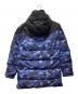 A BATHING APE (アベイシングエイプ) hoodie long down jacket ネイビー サイズ:M：35000円