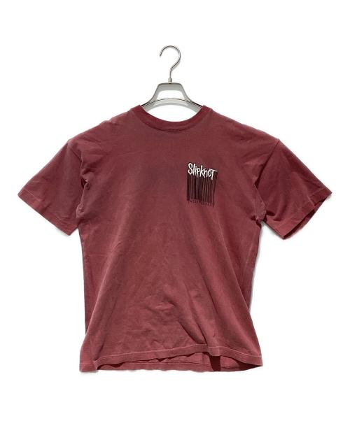 SLIPKNOT（スリップノット）SLIPKNOT (スリップノット) Mate. Feed. Kill. Repeat. Bar Code Tee ブラウン サイズ:不明の古着・服飾アイテム