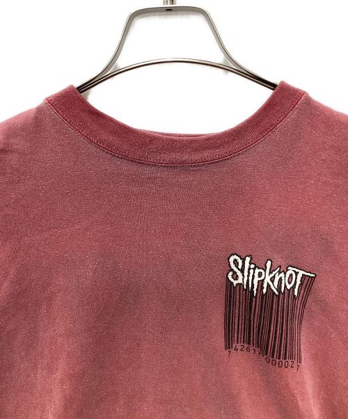 SLIPKNOT（スリップノット）SLIPKNOT (スリップノット) Mate. Feed. Kill. Repeat. Bar Code Tee ブラウン サイズ:不明の古着・服飾アイテム