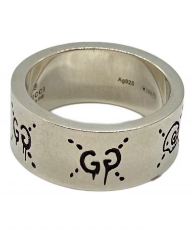 中古・古着通販】GUCCI (グッチ) GGゴーストリング シルバー サイズ:18