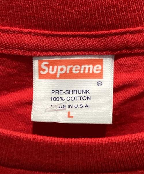 SUPREME（シュプリーム）Supreme (シュプリーム) WTAPS (ダブルタップス) Army Tee  レッド サイズ:Lの古着・服飾アイテム