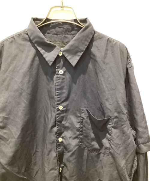 COMME des GARCONS HOMME DEUX（コムデギャルソン オム ドゥ）COMME des GARCONS HOMME DEUX (コムデギャルソン オム ドゥ) レイヤードシャツ ネイビー サイズ:Lの古着・服飾アイテム