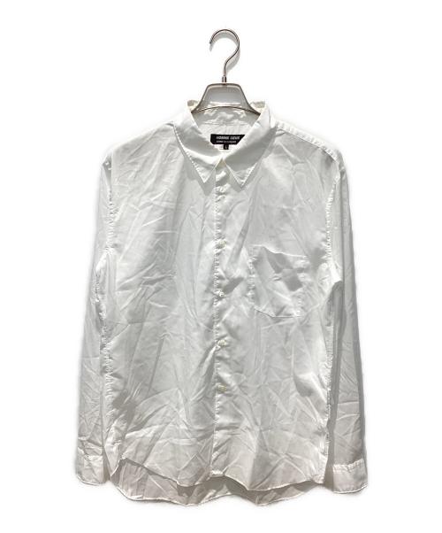 COMME des GARCONS HOMME DEUX（コムデギャルソン オム ドゥ）COMME des GARCONS HOMME DEUX (コムデギャルソン オム ドゥ) エステルブロードシャツ ホワイト サイズ:Lの古着・服飾アイテム