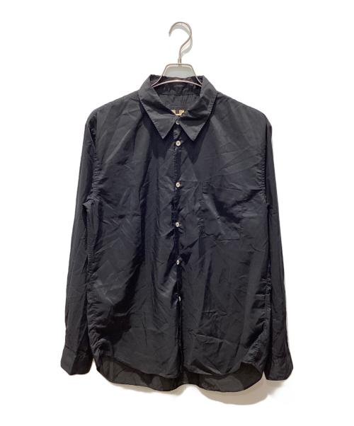 COMME des GARCONS HOMME DEUX（コムデギャルソン オム ドゥ）COMME des GARCONS HOMME DEUX (コムデギャルソン オム ドゥ) エステルブロード 製品加工シャツ ブラック サイズ:Lの古着・服飾アイテム