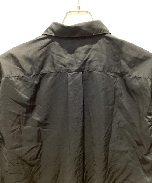 COMME des GARCONS HOMME DEUX（コムデギャルソン オム ドゥ）COMME des GARCONS HOMME DEUX (コムデギャルソン オム ドゥ) エステルブロード 製品加工シャツ ブラック サイズ:Lの古着・服飾アイテム